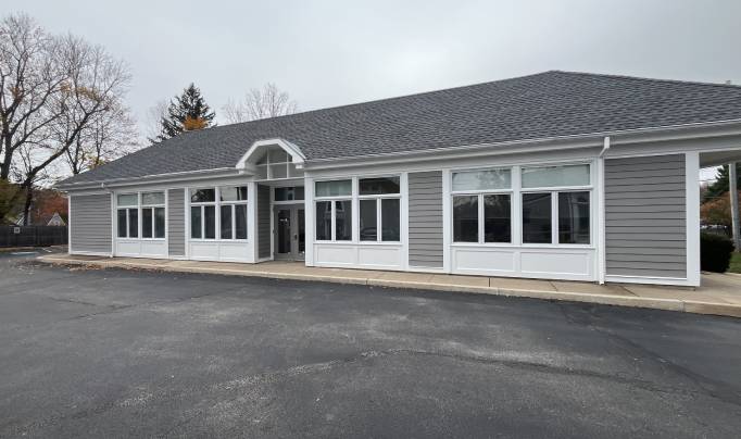 Image of a house after being painted